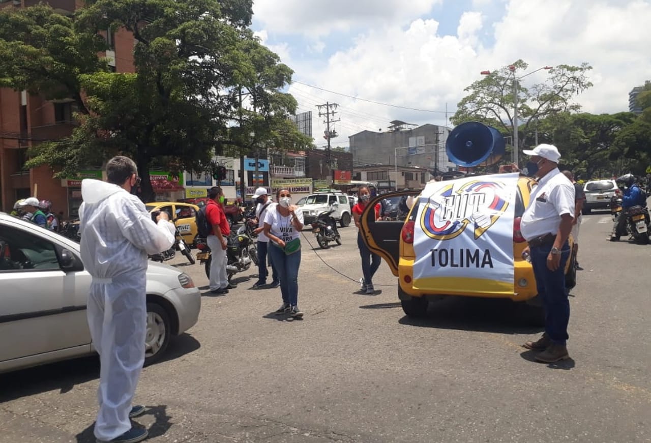 Protestas docentes Ibagué