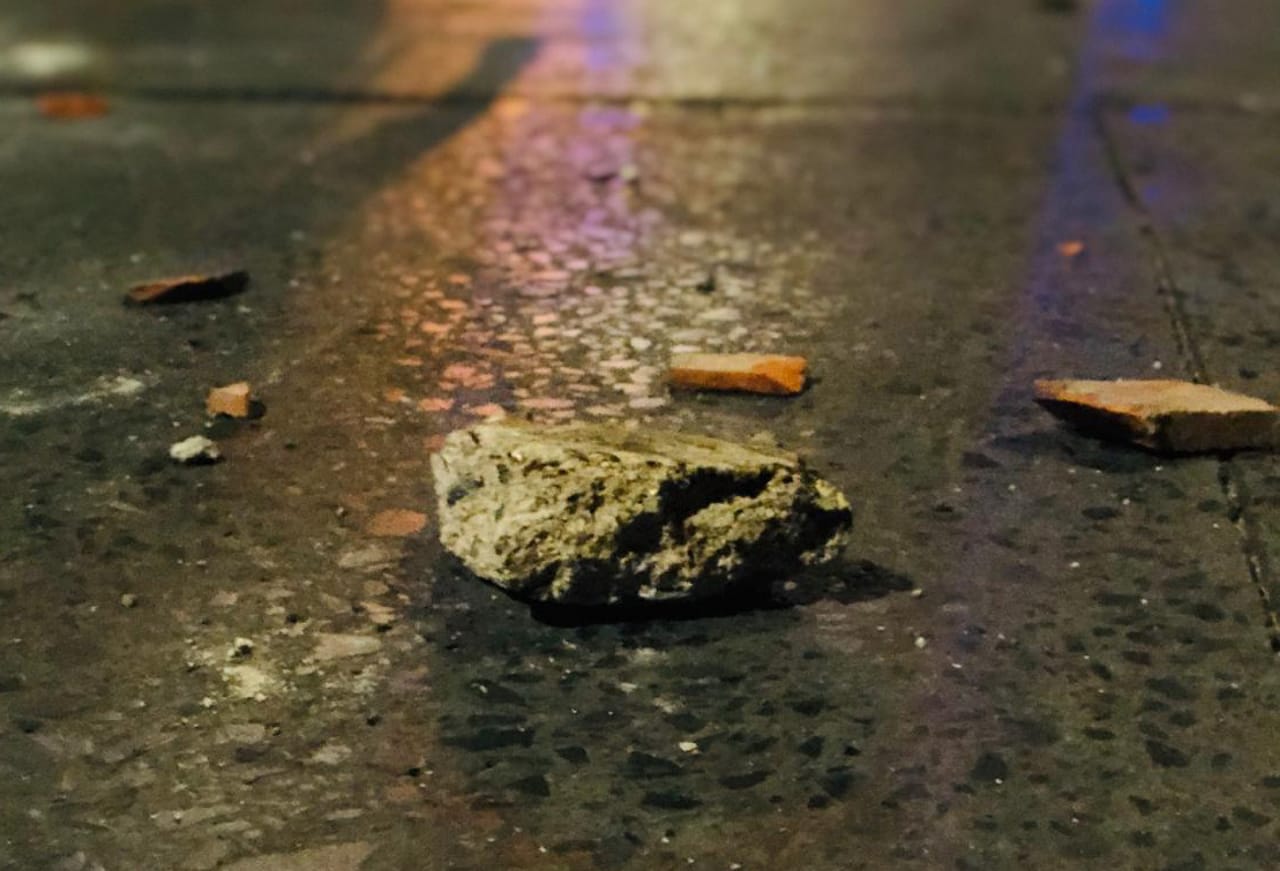 Manifestantes en Ibagué