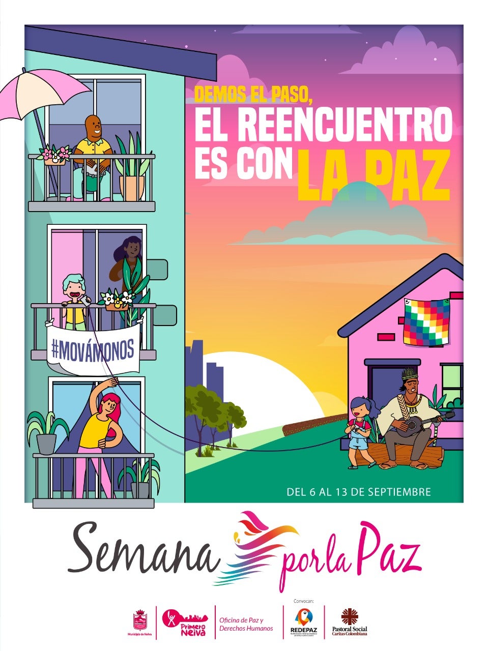 Neiva se une a la conmemoración de la “Semana por la Paz”
