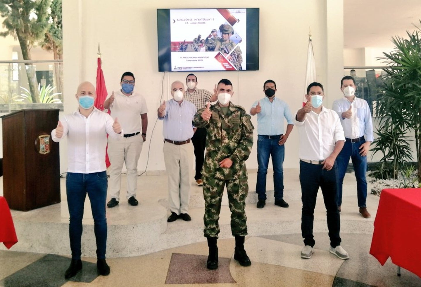 Taller de concejales con el Ejército en Ibagué