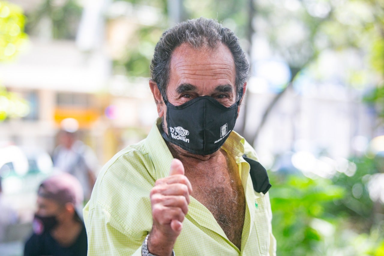 Uso del tapabocas en Medellín