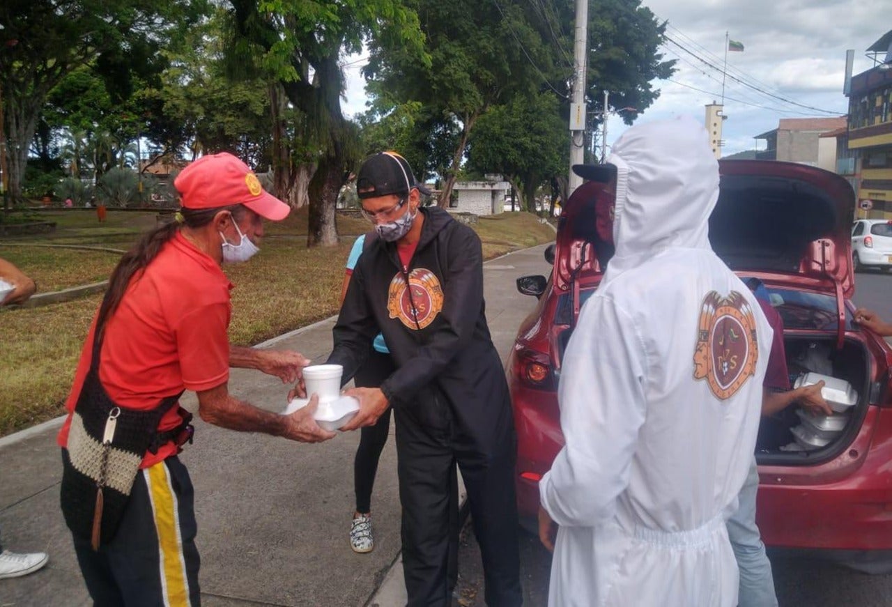 Barra Revolución Vinotinto en el Tolima