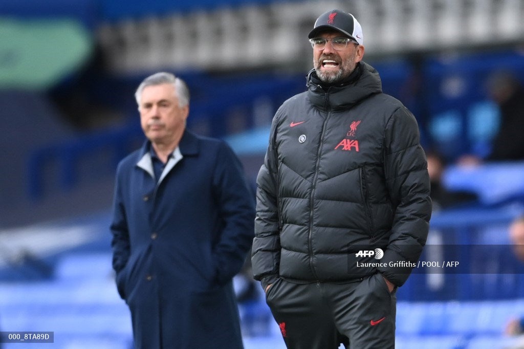 Jurgen Klopp y Ancelotti