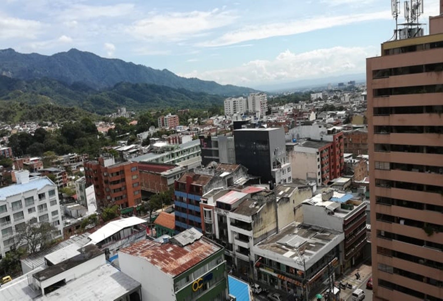 Centro Ibagué panorámica