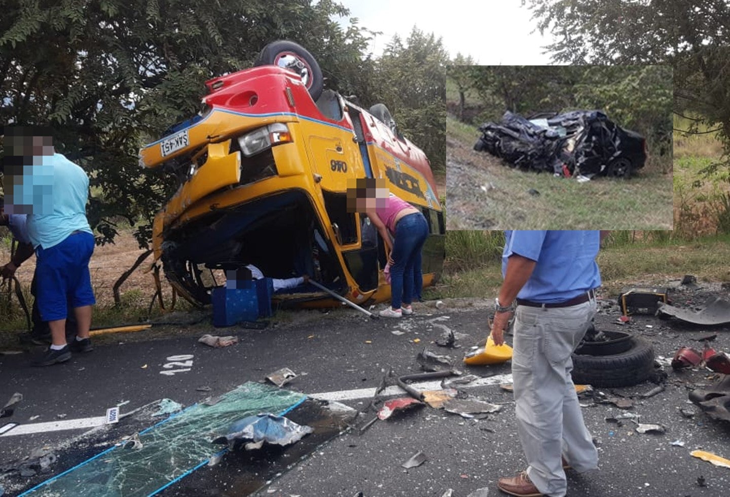 Una persona muerta y 6 heridas tras accidente de tránsito en Natagaima