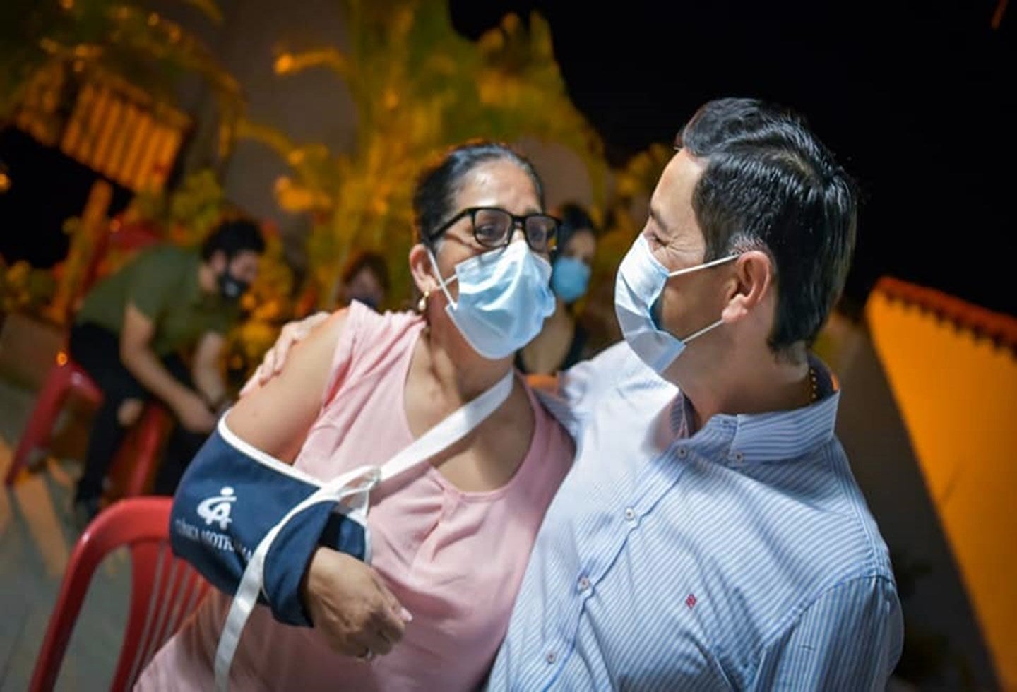 Alcalde Hurtado en la comuna tres