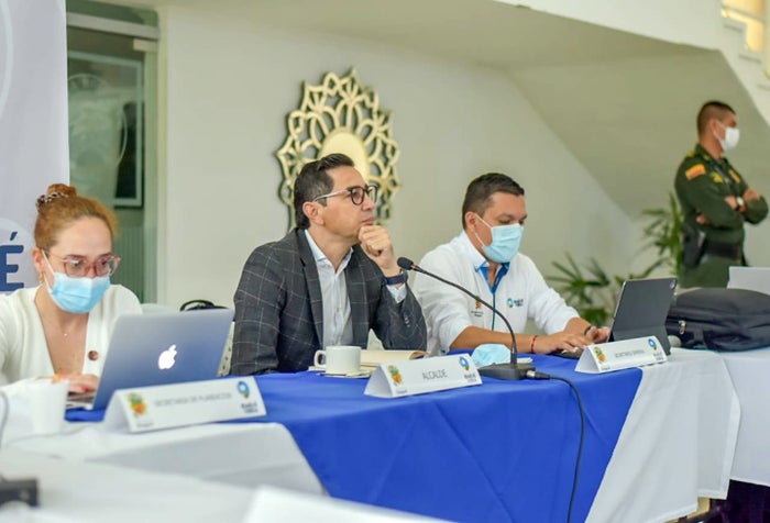 alcalde Hurtado y equipo de Gobierno Ibagué Vibra