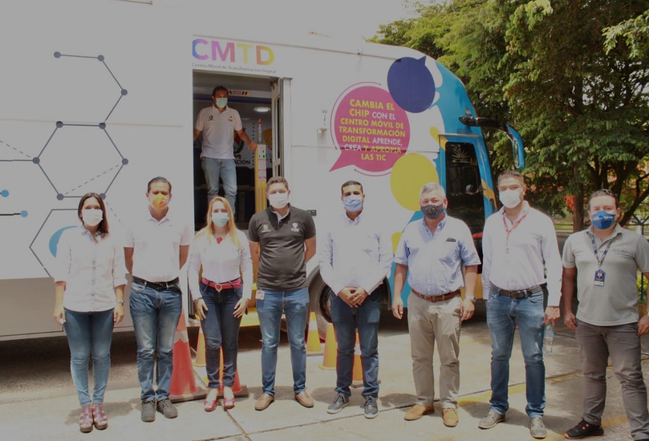 Bus Tic de la Gobernación del Tolima