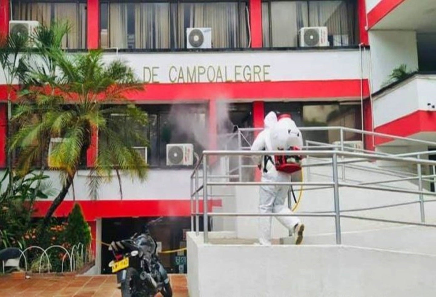 Desinfección en bienes Fiscales