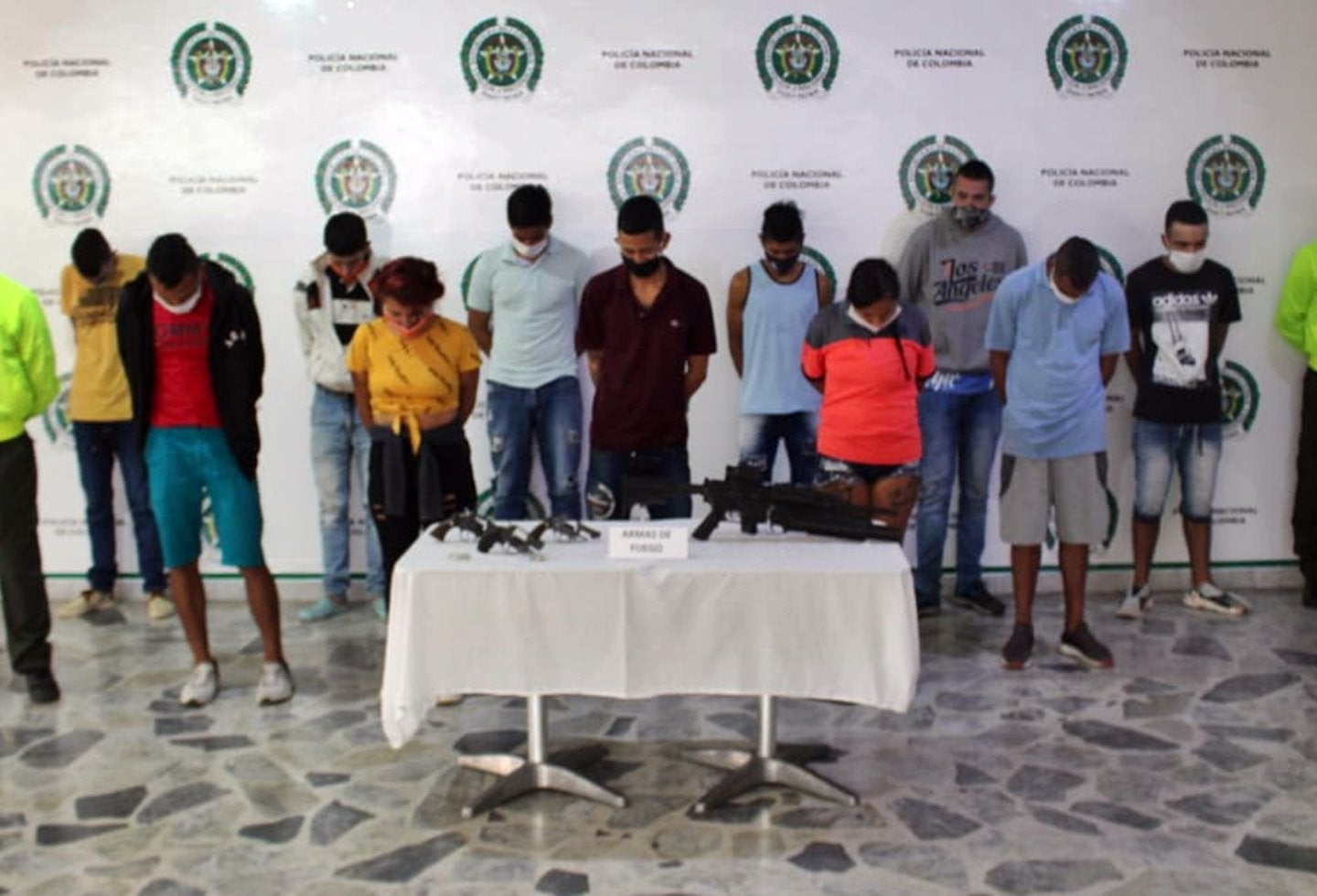 Capturaron a 15 integrantes de 'Los Arroceros' en Nueva Castilla