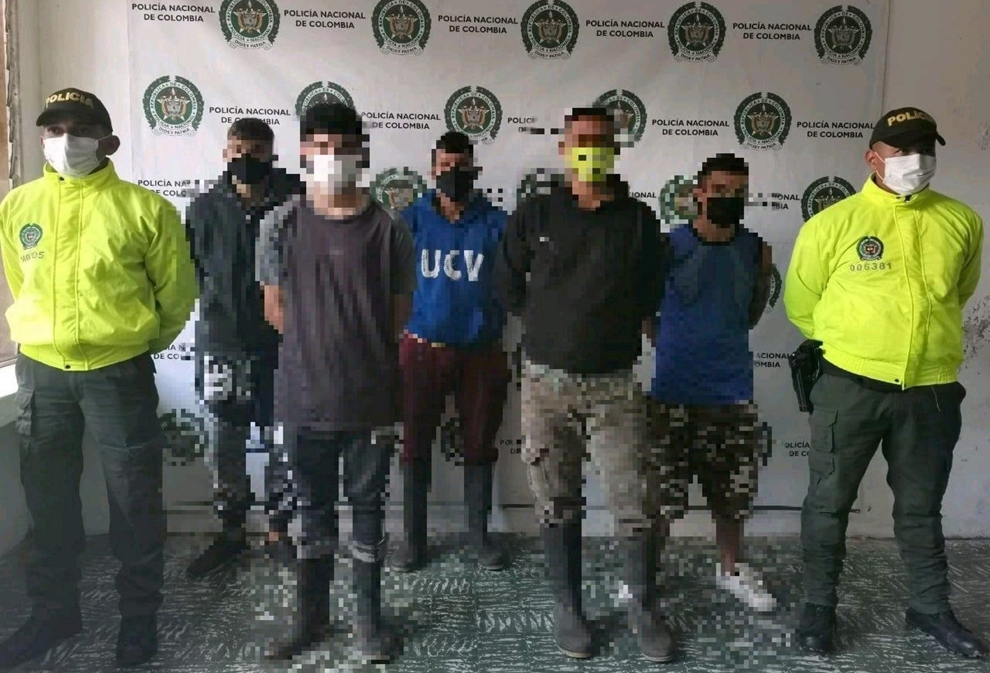 Cayeron cinco de 'Los Chuckys' en Palocabildo Tolima