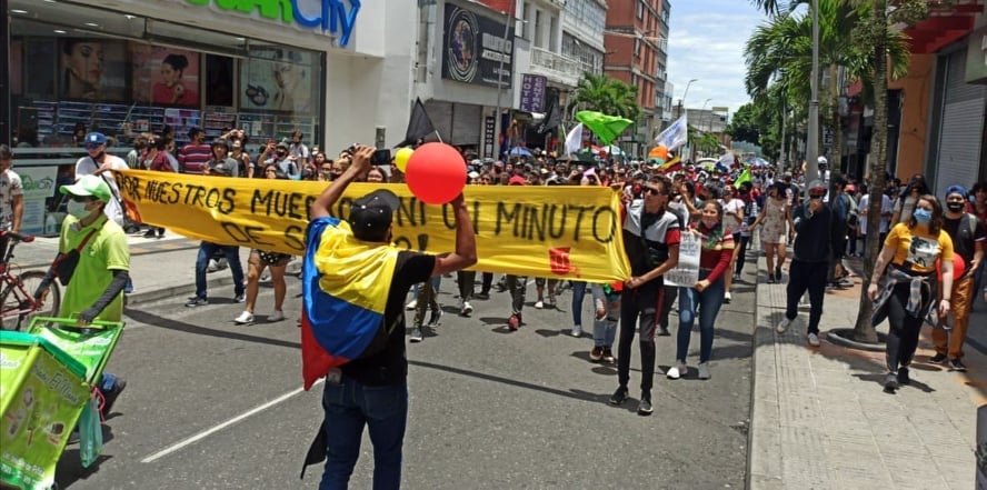 Las manifestaciones se concentraran en el parque Manuel Murillo Toro