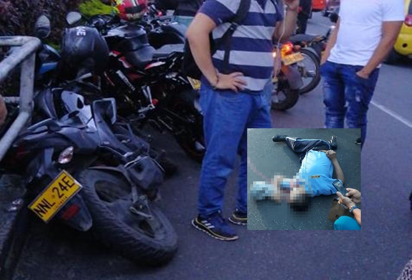 Vigilante falleció atropellado en la 18 con Quinta en Ibagué