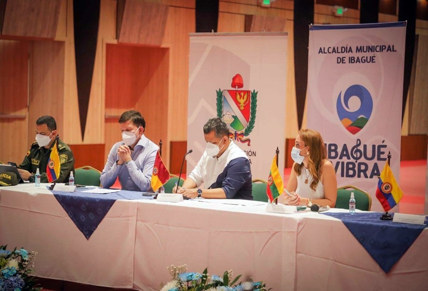 visita ministro de Justicia en Ibagué