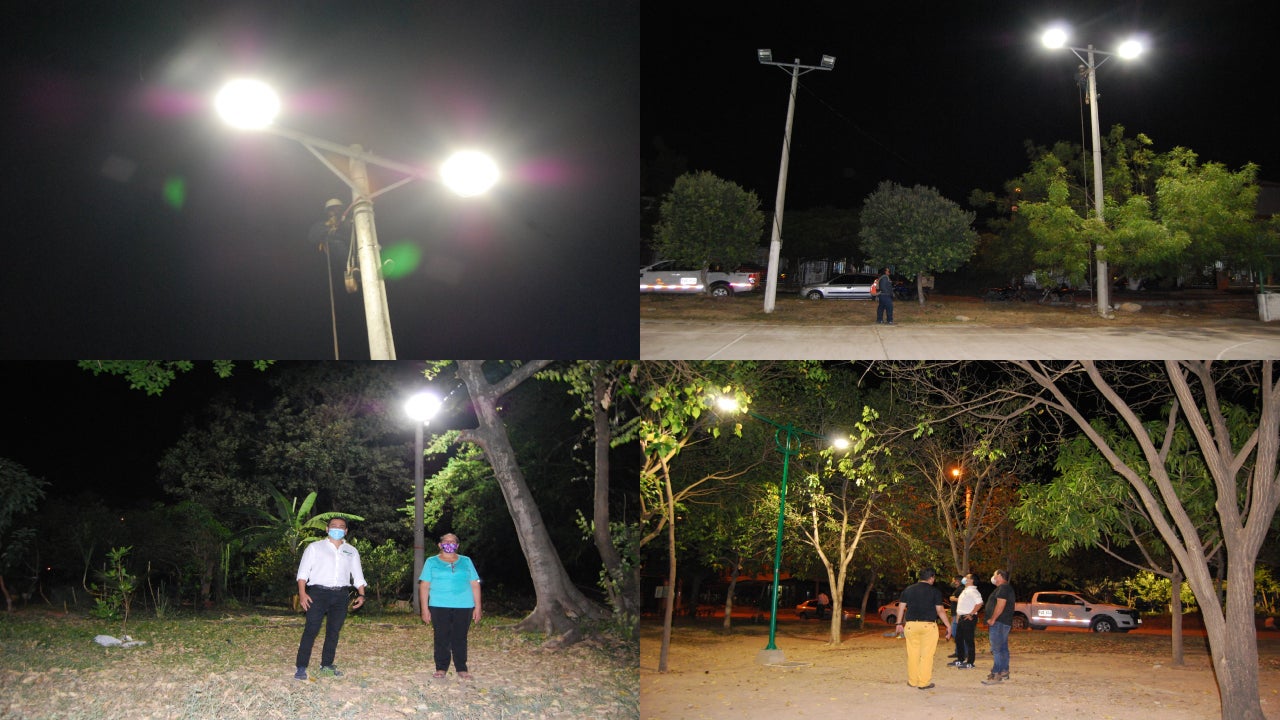 Mantenimiento y adecuación del alumbrado público en la Argentina, Cambis y Los Yalcones los barrios beneficiados.