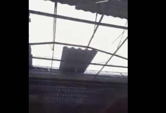 Daño en la estación de bomberos de Ibagué