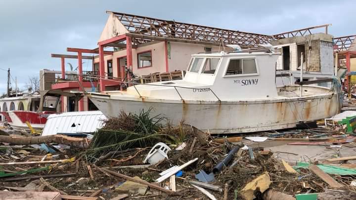 Destrucción Fiscalías San Andrés Huracán