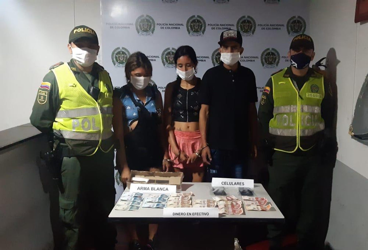 Capturaron delincuentes que robaron taxista en el barrio La Pradera de Ibagué