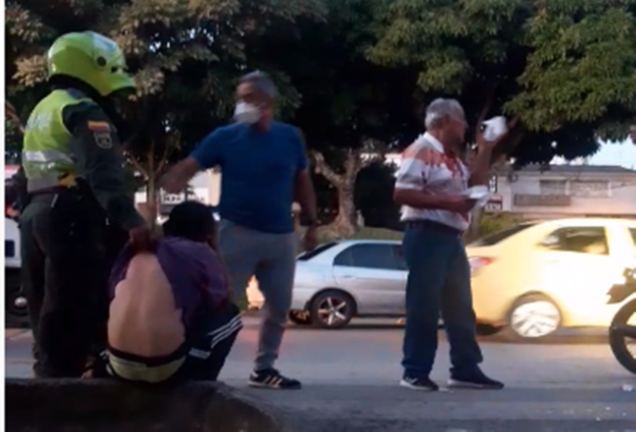 Papá del técnico del Deportes Tolima, fue agredido por un limpiavidrios