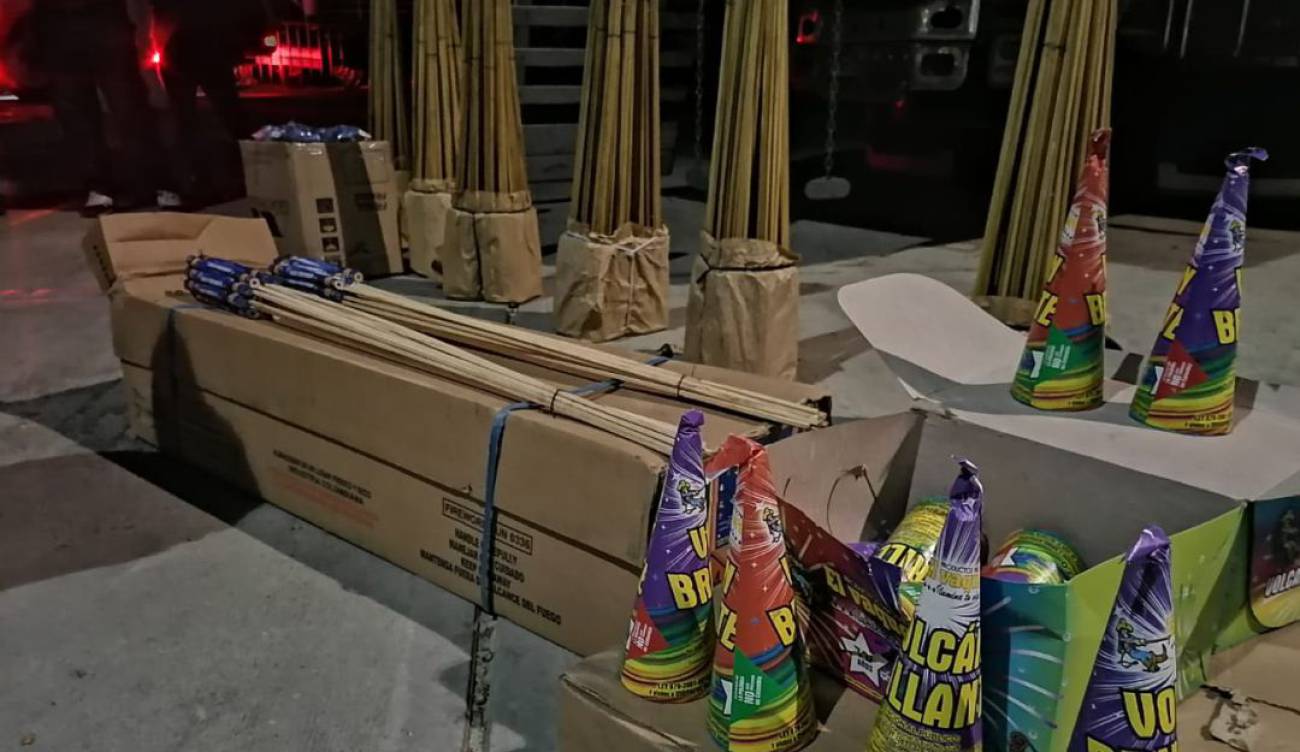 Las cerca de 4 toneladas de pólvora, estaba avaluada en más de 300 millones de pesos.