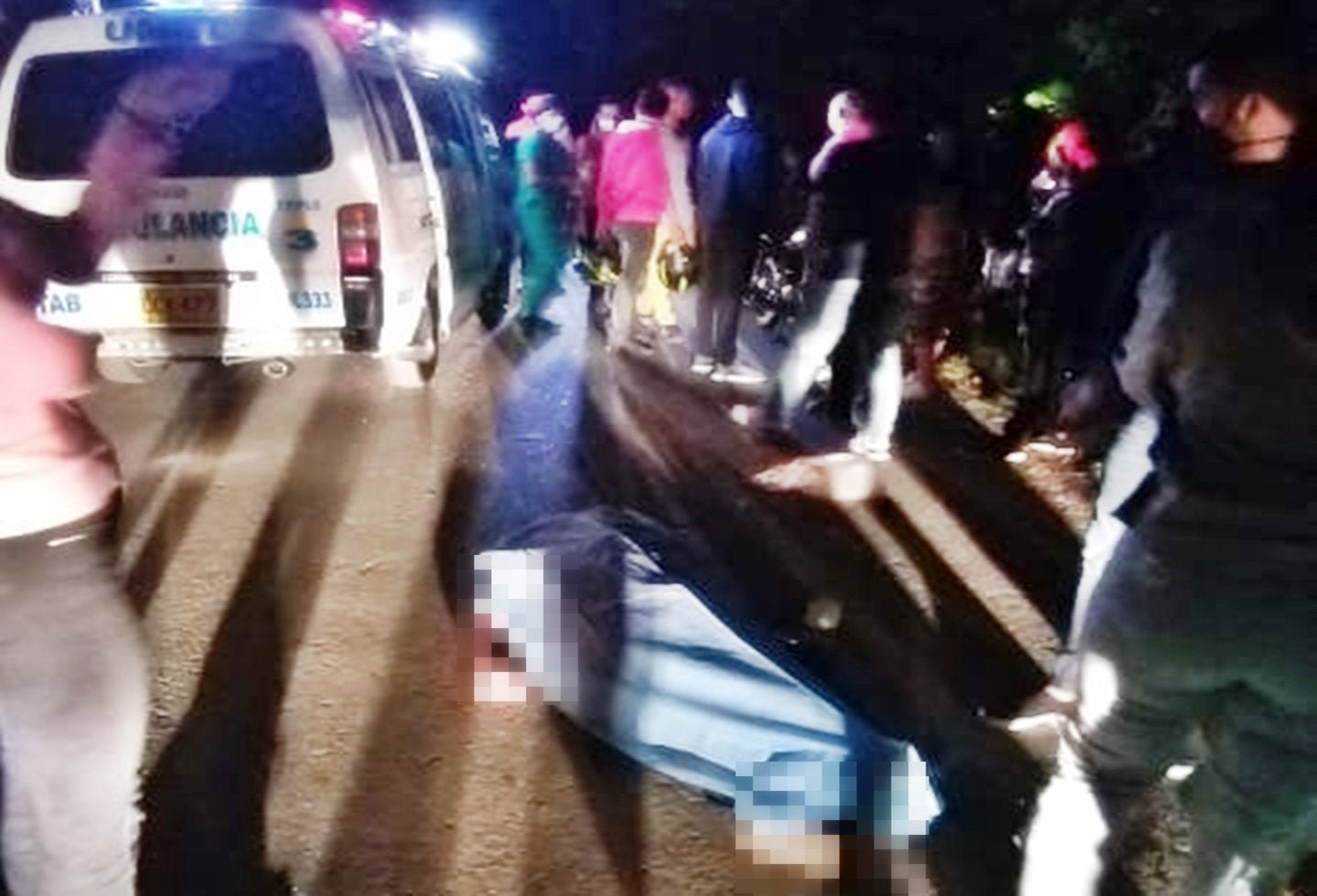 Abuelo murió tras ser arrollado por adolescente en moto sobre la vía a San Bernardo