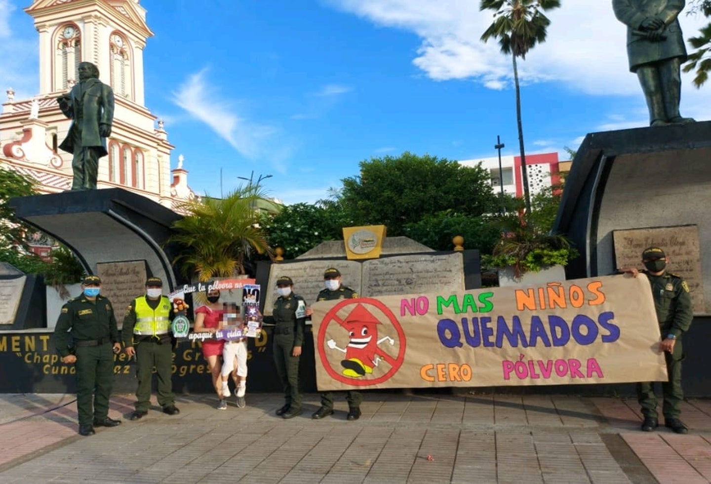 Lanzaron campaña “No más niños quemados, cero pólvora” en el Tolima