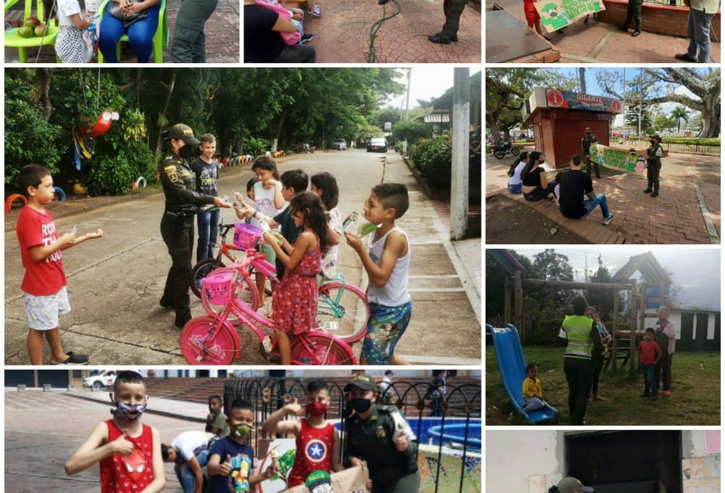 Policía de infancia y Adolescencia promueve campaña por el uso de pólvora