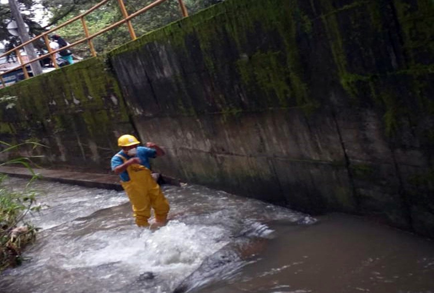 Daño en el río Chipalo-Ibal