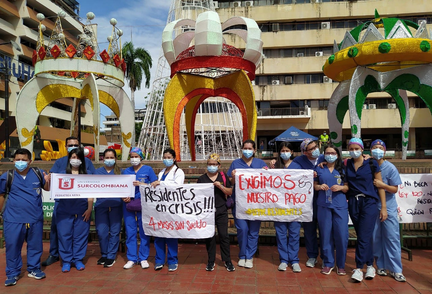 Pago d esalario a médicos residentes