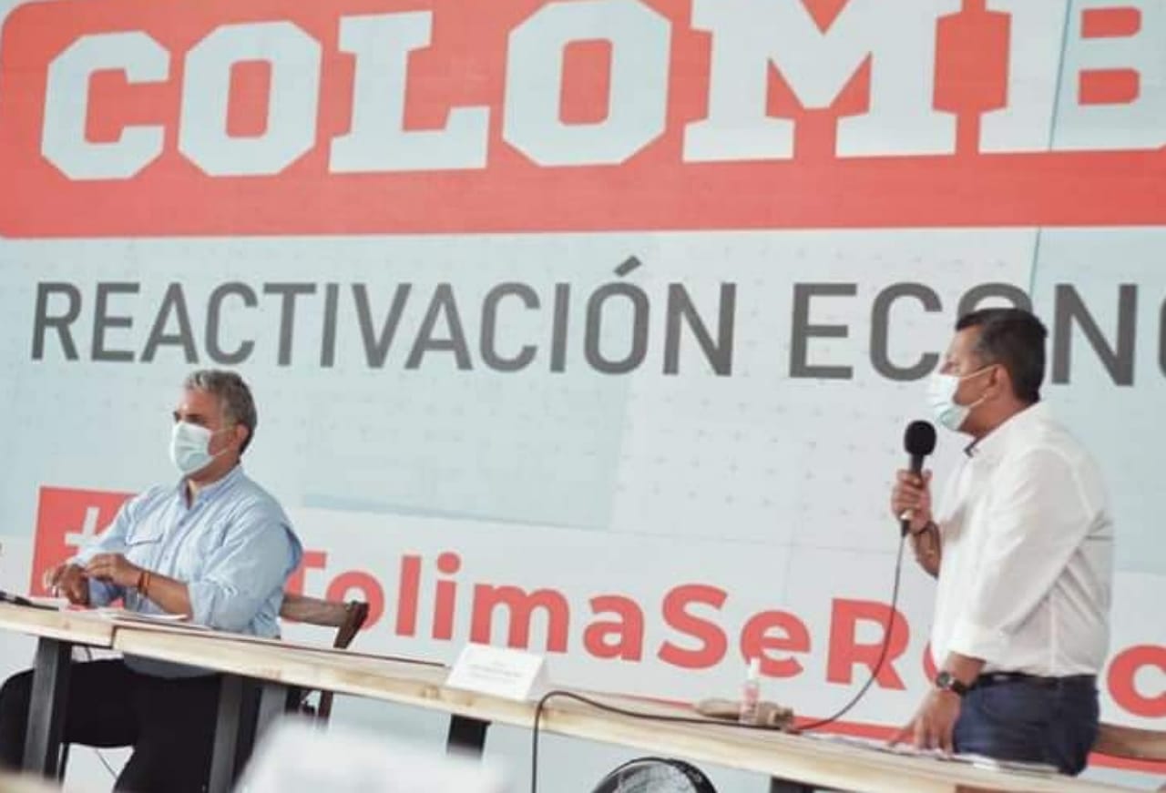 Gobernador del Tolima e Iván Duque