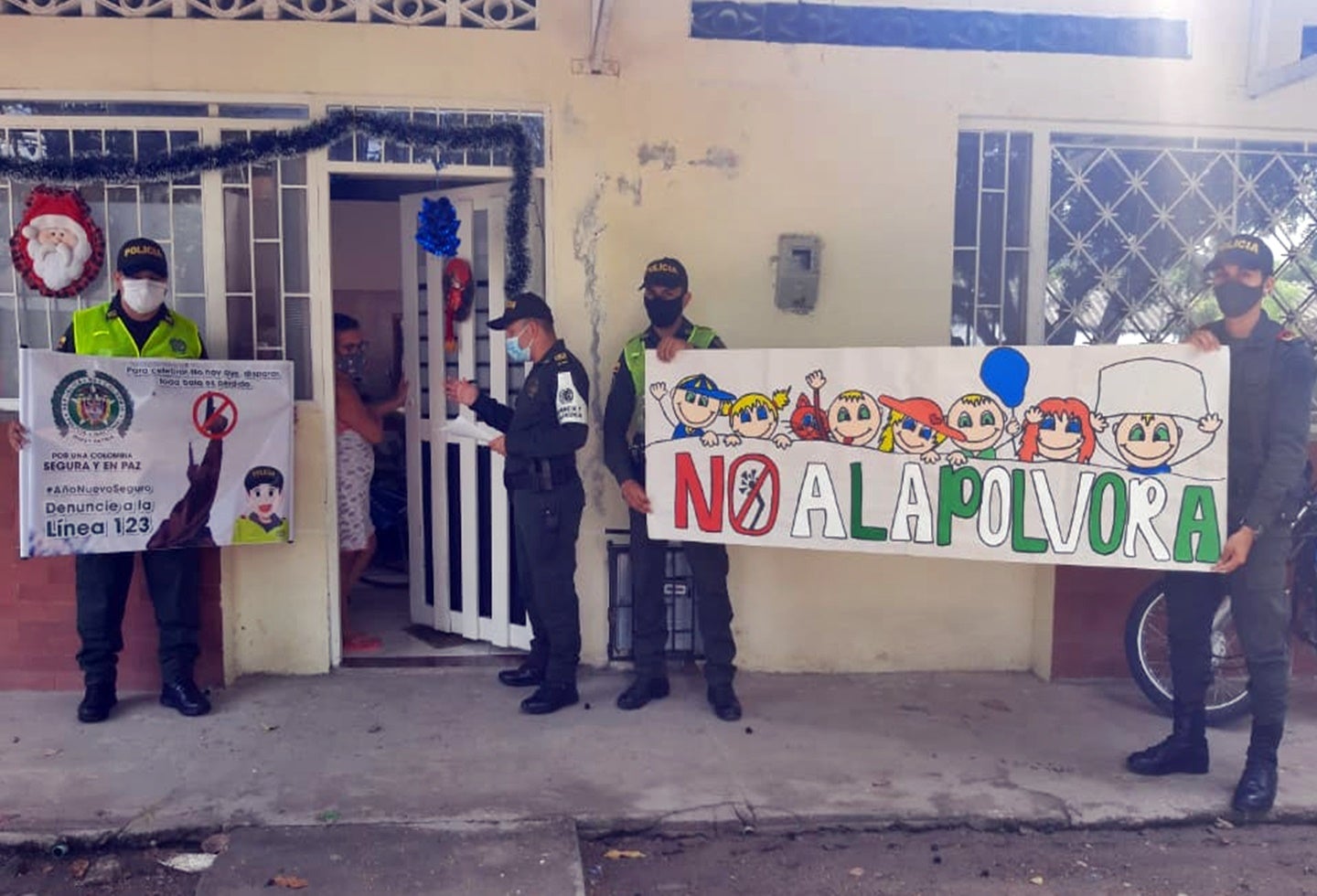 Hasta Coello Tolima llegaron las autoridades con la campaña ‘No a la pólvora’