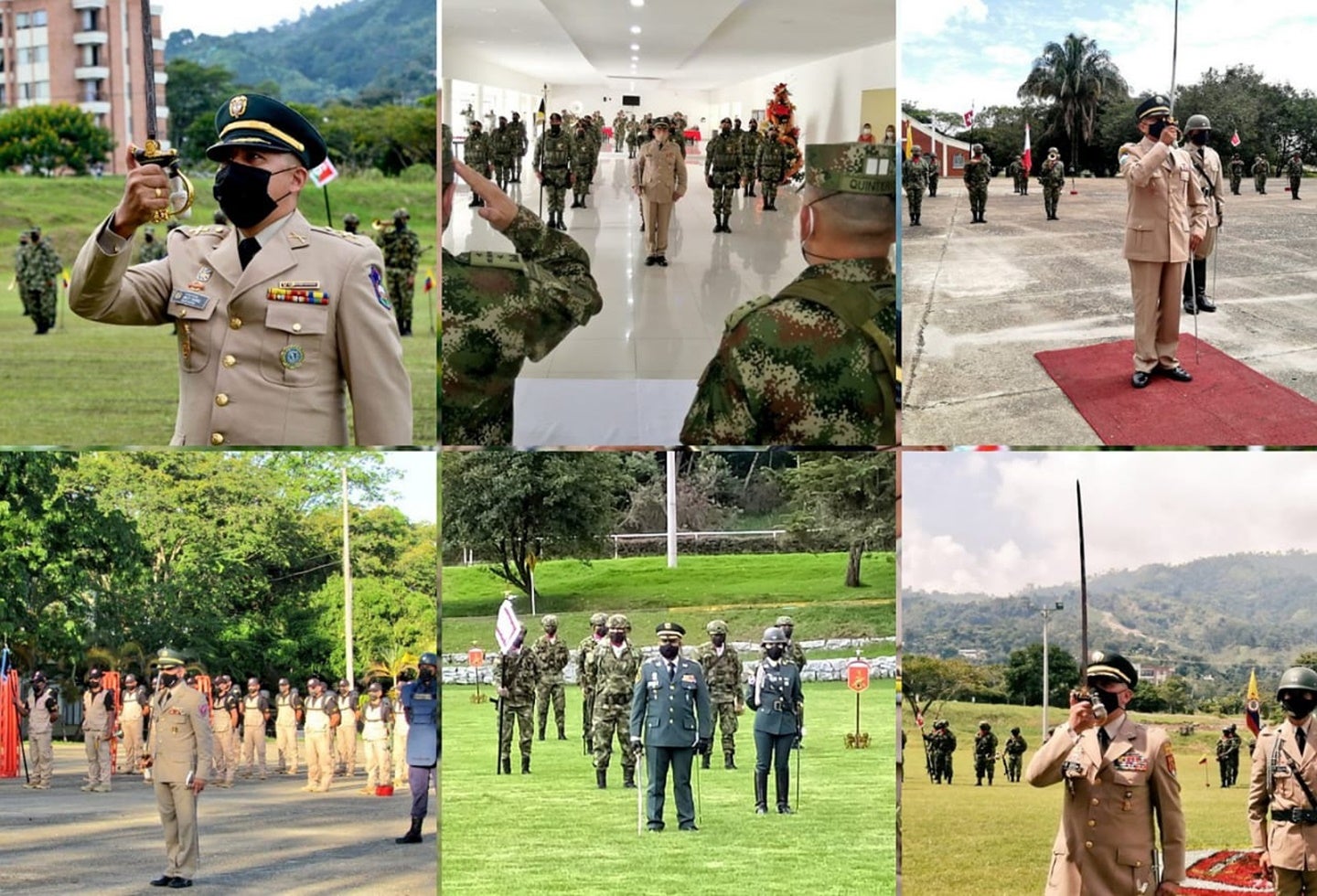 ‘Cambio de Mando’ en seis unidades tácticas de la Sexta Brigada
