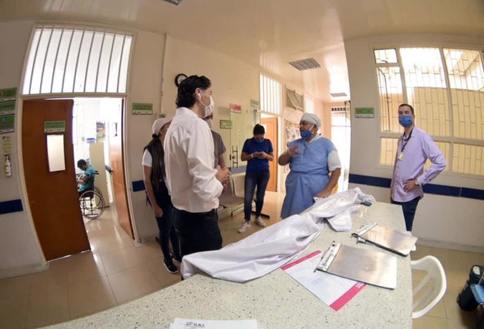 Visita a la red hospitalaria en Ibagué