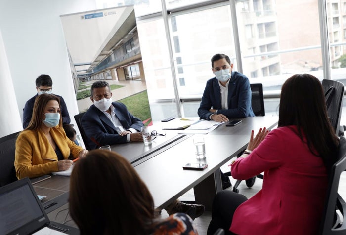 Visita Ministra de Educación Alcalde de IBagué
