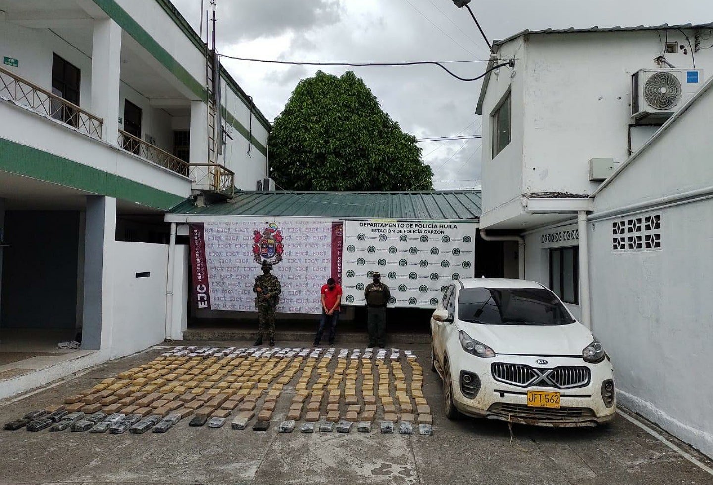 Alias ”Balazo” fue capturado con 304 kilos de marihuana Cripy