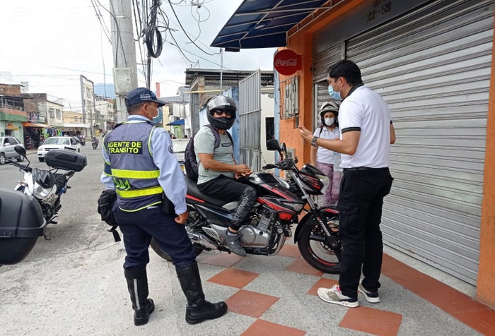 operativos contra el uso ilegal del espacio público en Ibagué