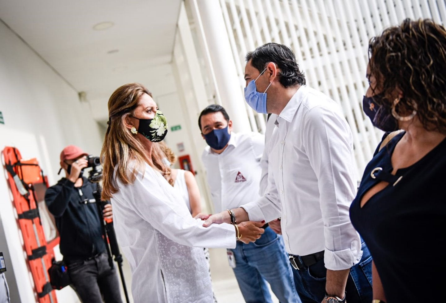 Alcalde Hurtado y vicepresidente Martha Lucía Ramírez 2021