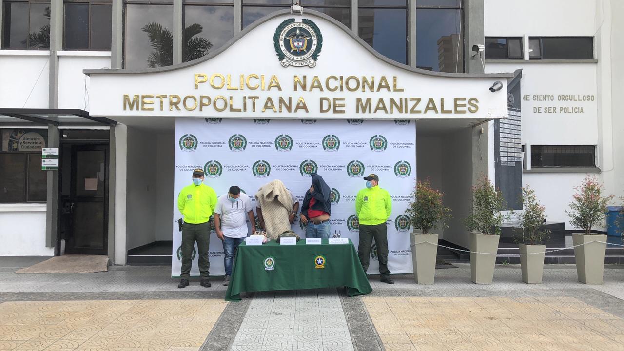 Condena a tres hombres por hurto en Manizales
