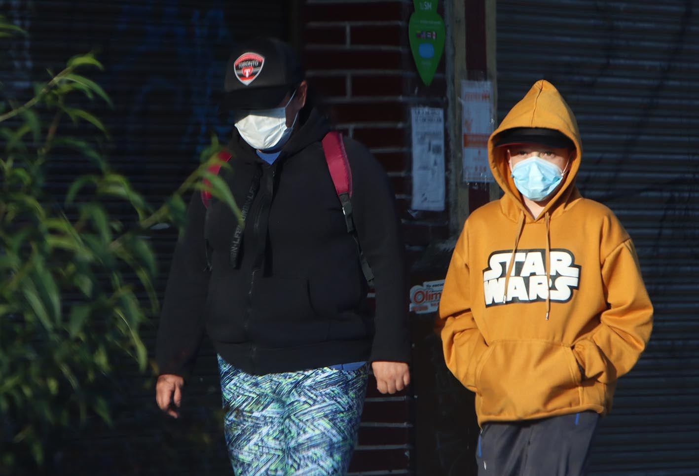 Uso de tapabocas / Coronavirus en Bogotá / Tapabocas de tela