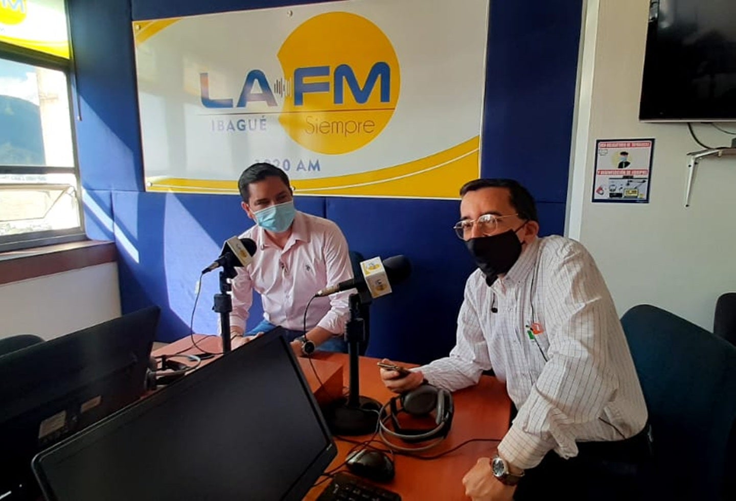 César Fabián Yáñez, en La FM