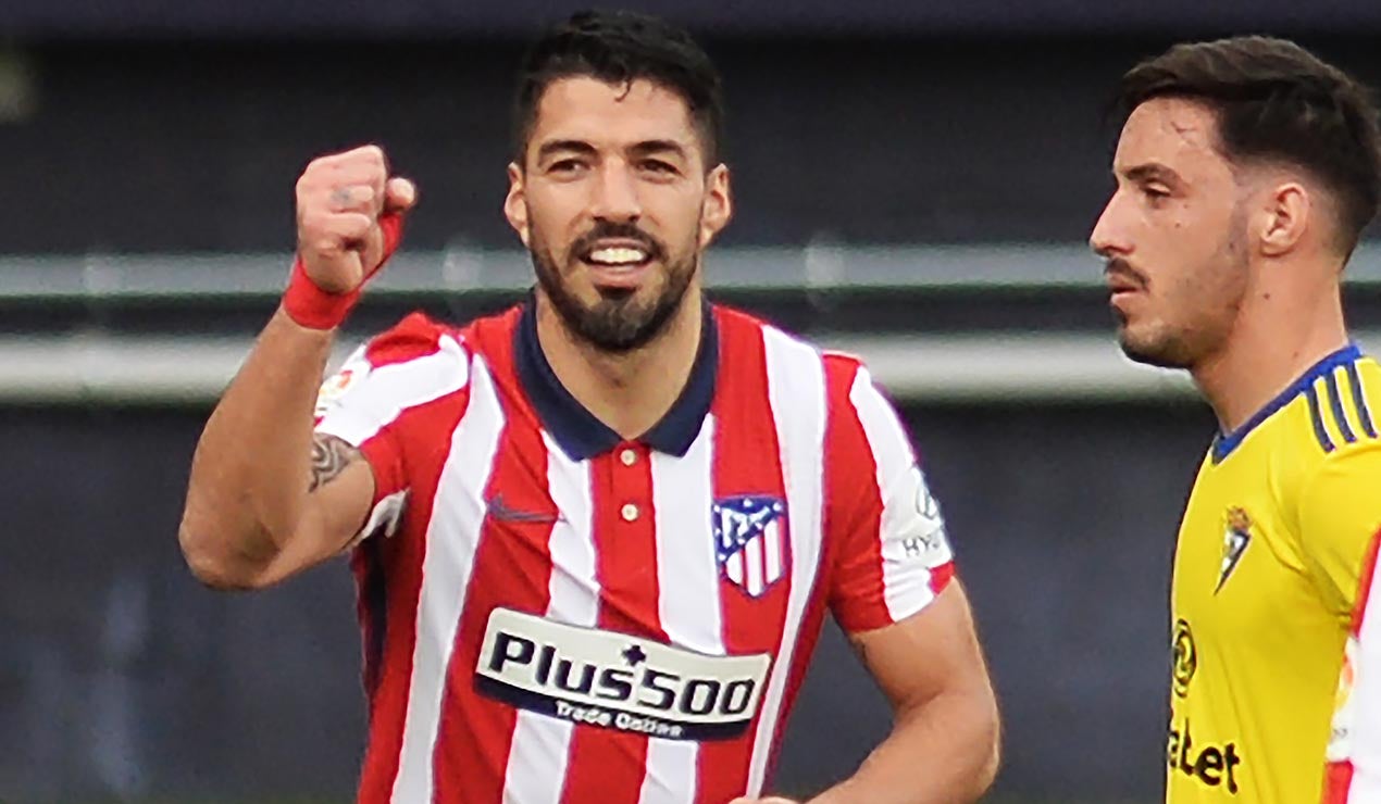 Luis Suárez, delantero del Atlético de Madrid
