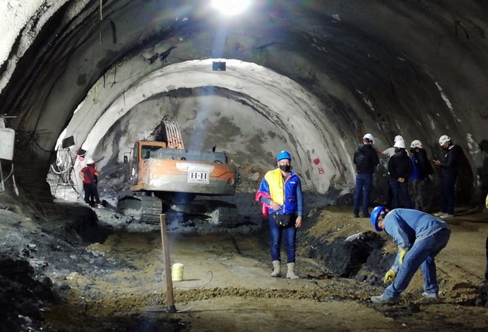 túnel del Cruce de la Cordillera Central 2021