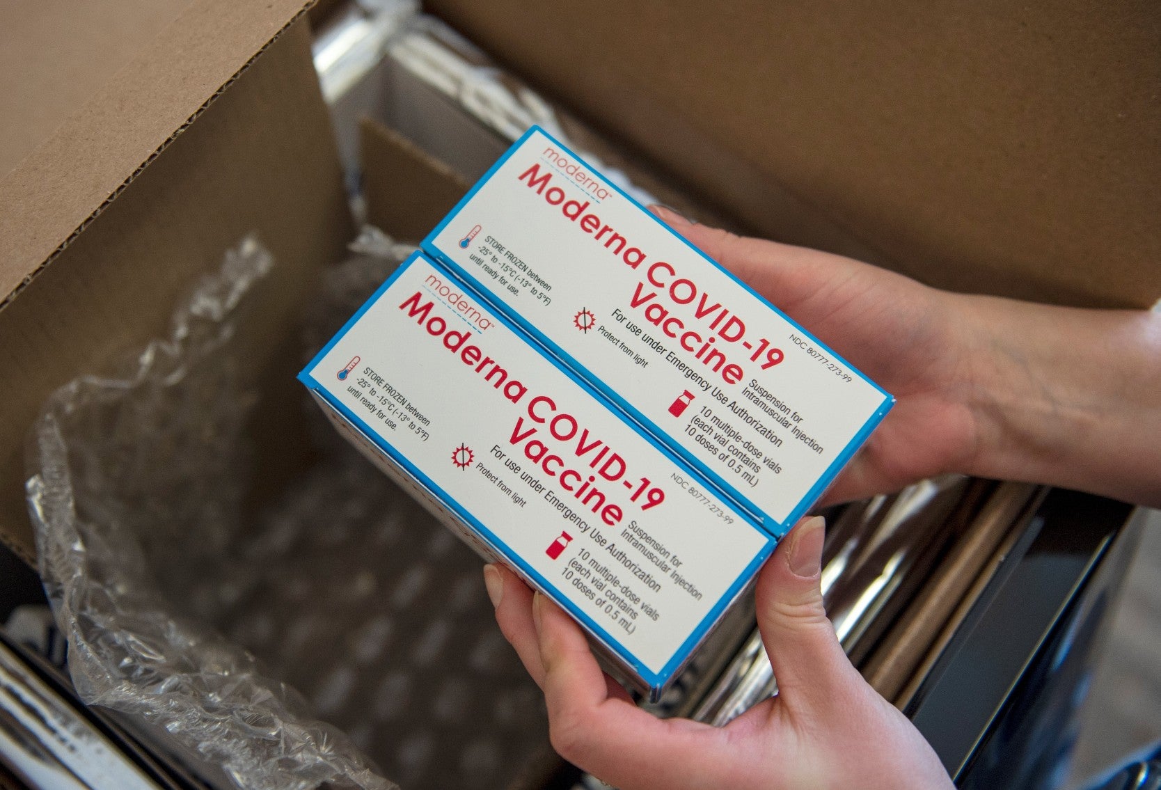 Vacuna anticovid de Moderna