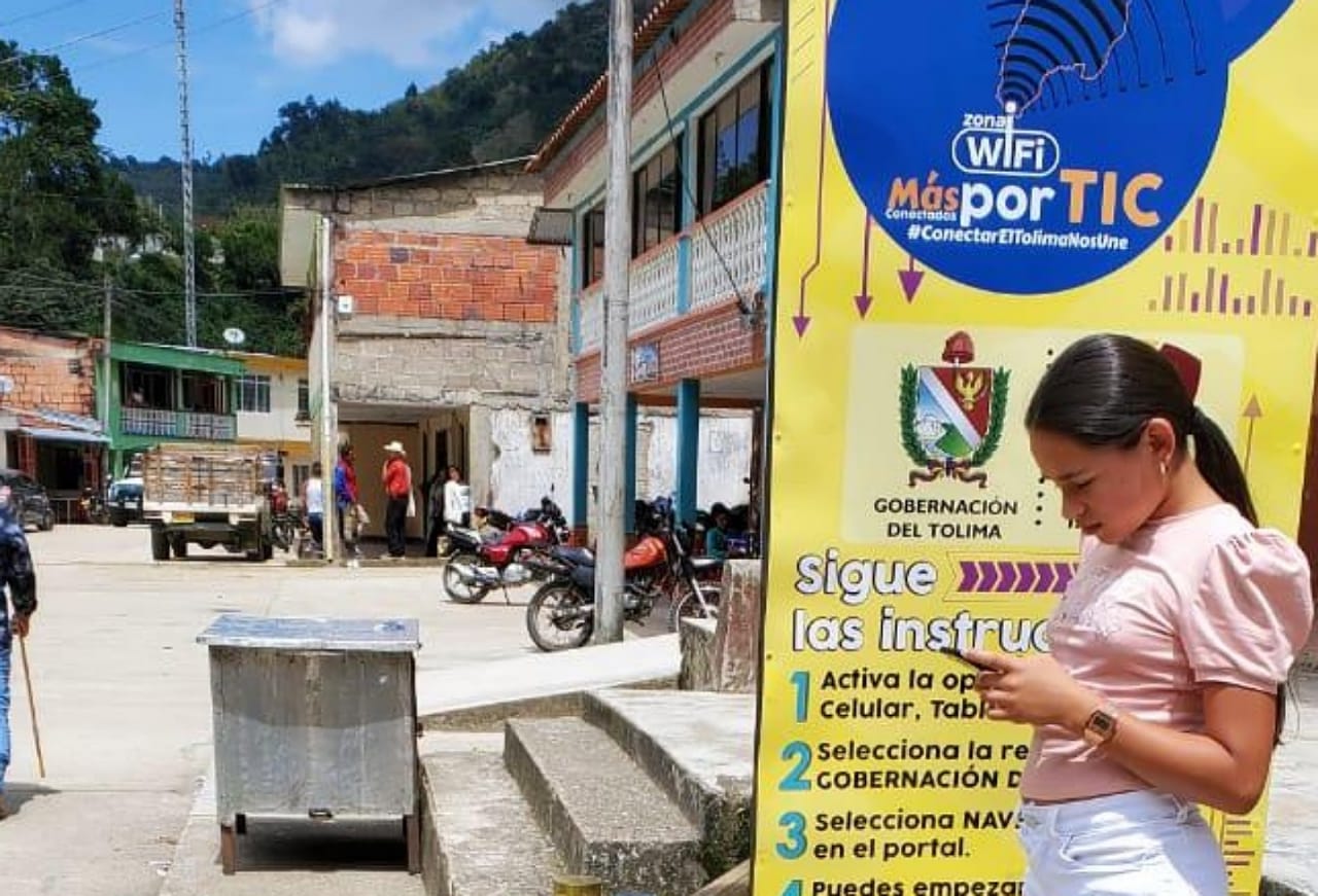 Zonas wifi Tolima