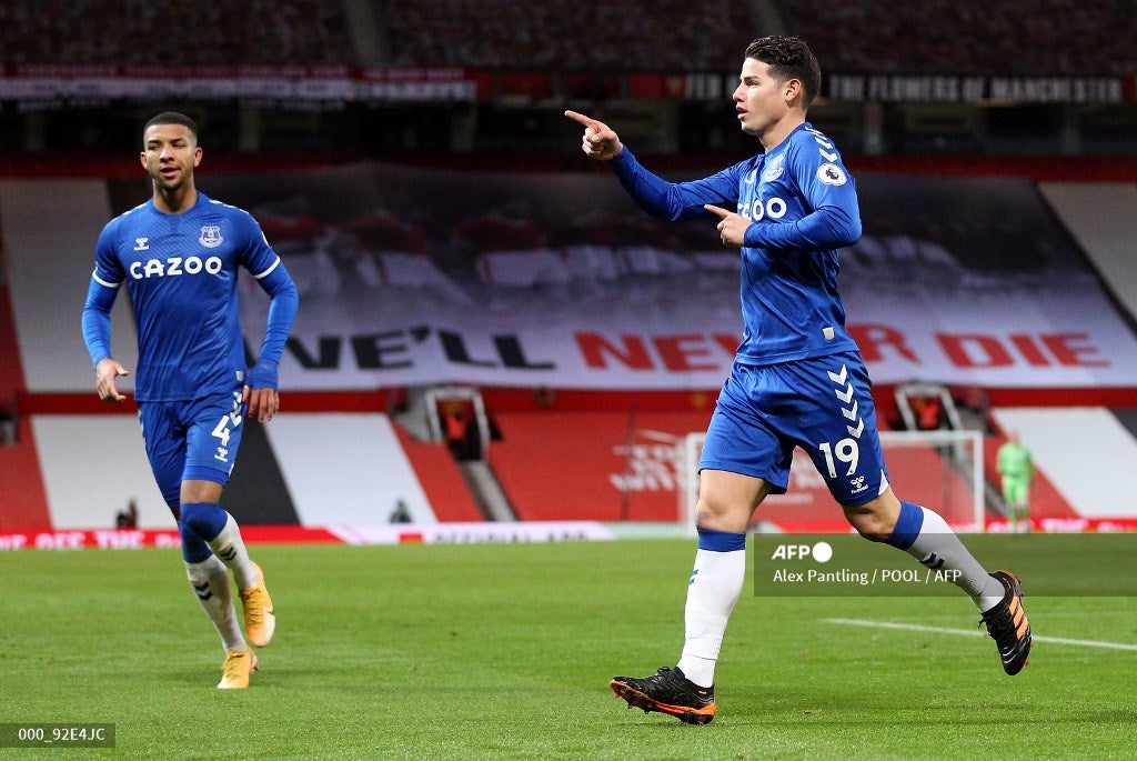 James Rodríguez - Everton 2021