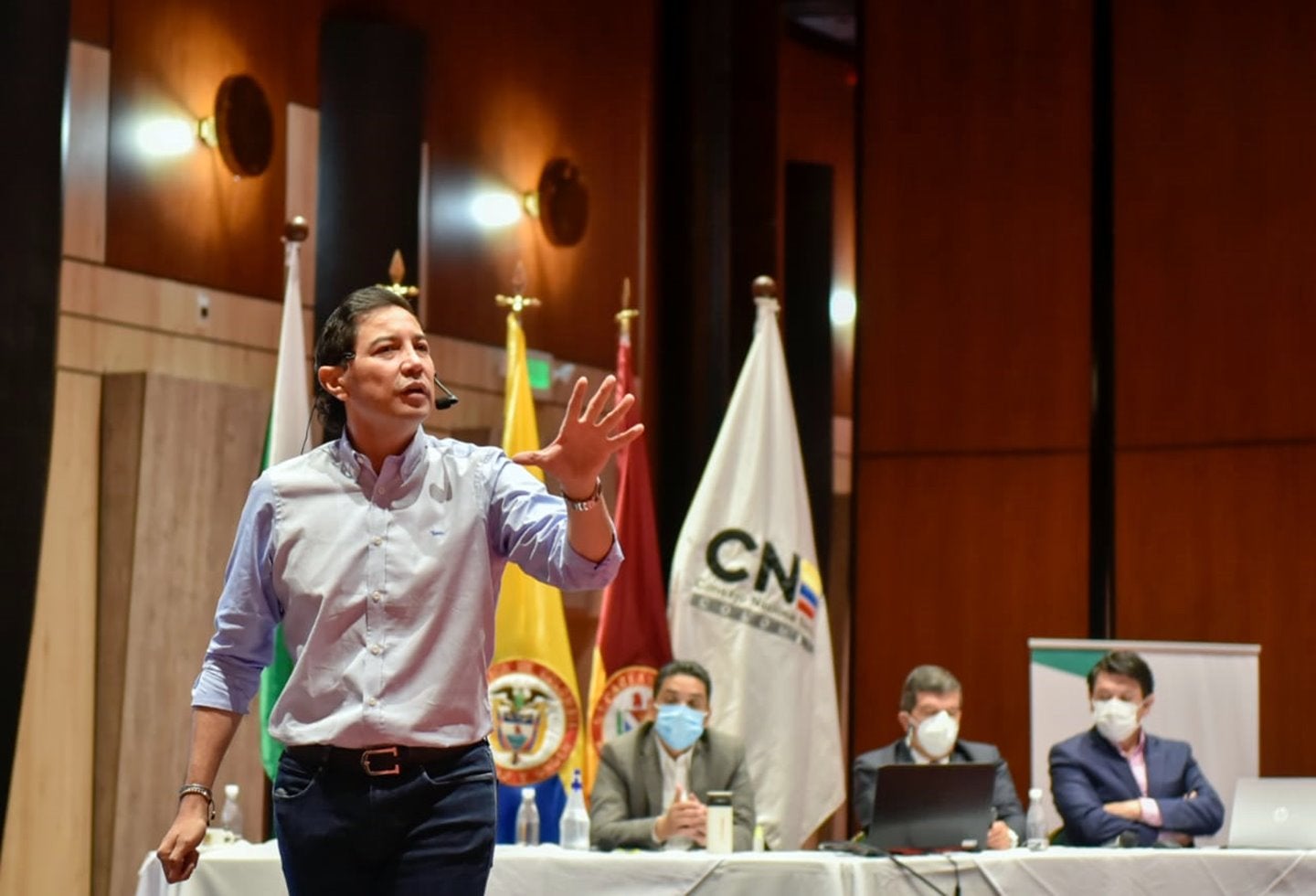 Alcalde Hurtado en la audiencia revocatoria 2021