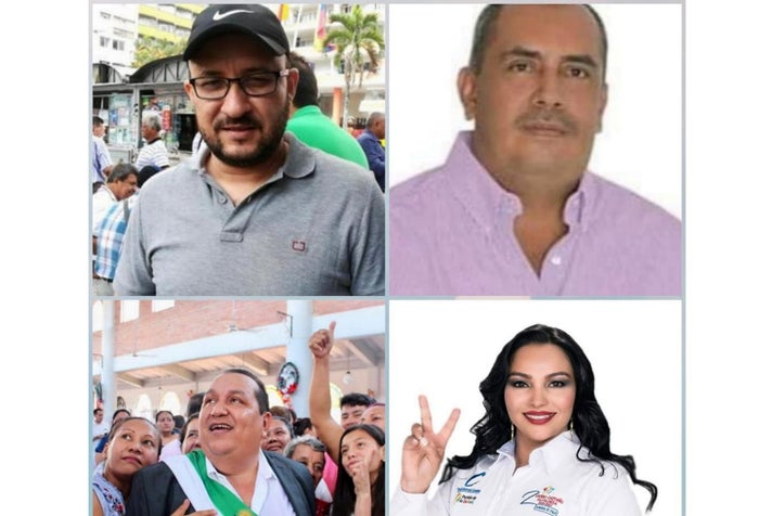 Alcaldes de la junta directiva de Cortolima 2021