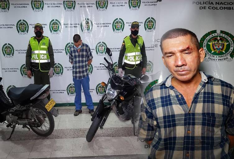 La Policía en Neiva, logra evitar el robo de una motocicleta