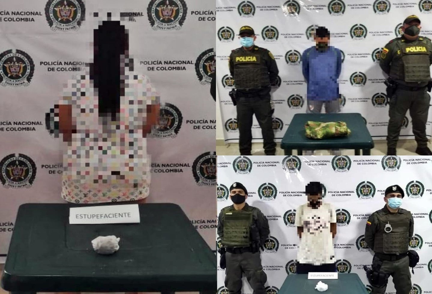 Arremetida contra la delincuencia en Mariquita dejó cuatro capturas