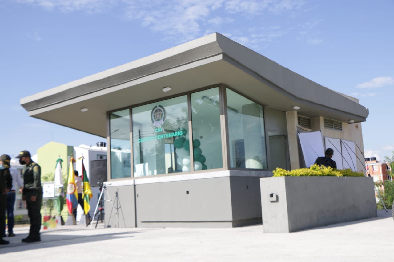 Nuevo CAI fue entregado en el sector de Cuarto Centenario